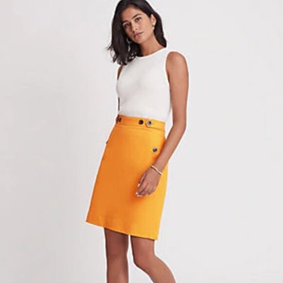 Elegant Orange Women's Skirt - Picture 1 of 2
